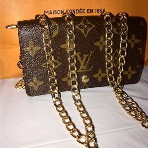 Authentic Louis Vuitton Monogram Bifold Zippy Wallet Cards & Cash